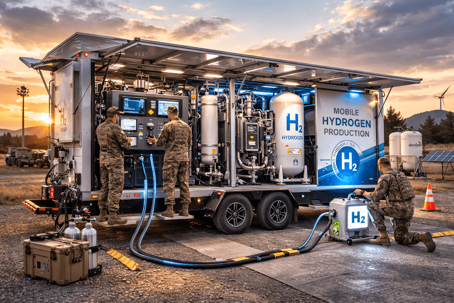 PEO SOFSA: Mobile Hydrogen Production and Storage