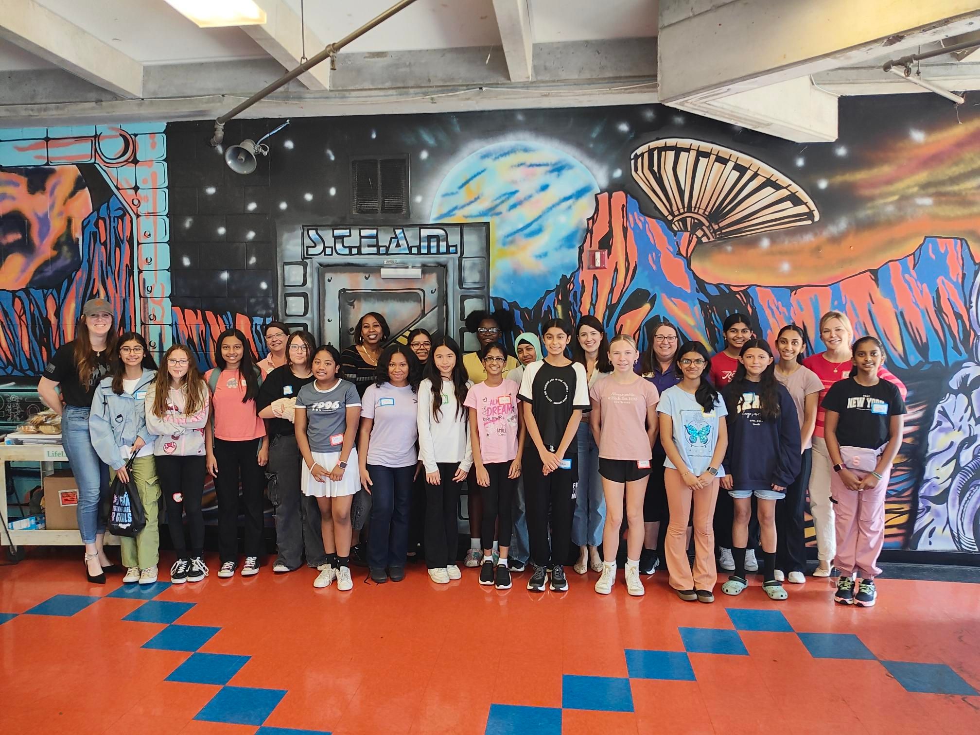 MOSI Girls STEAM Mentoring Café Spring 2025